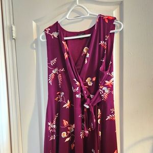 Floral A-Line Dress